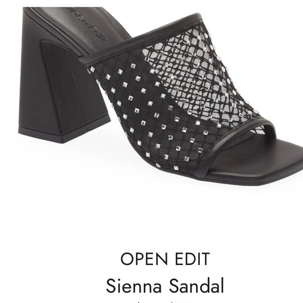 OPEN EDIT - Sienna Mesh & Rhinestone Sandal New in Box!